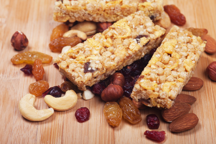 Loja virtual vende barras de cereais personalizadas