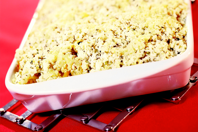 Receita saudável: macarrão ao forno com atum e ricota