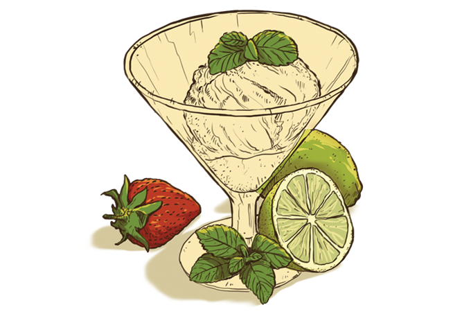 Sorbet, um tipo de sorvete pra lá de saudável – veja como fazer