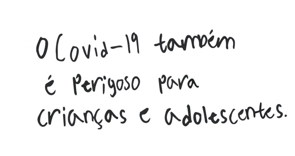 campanha covid e violência em criança