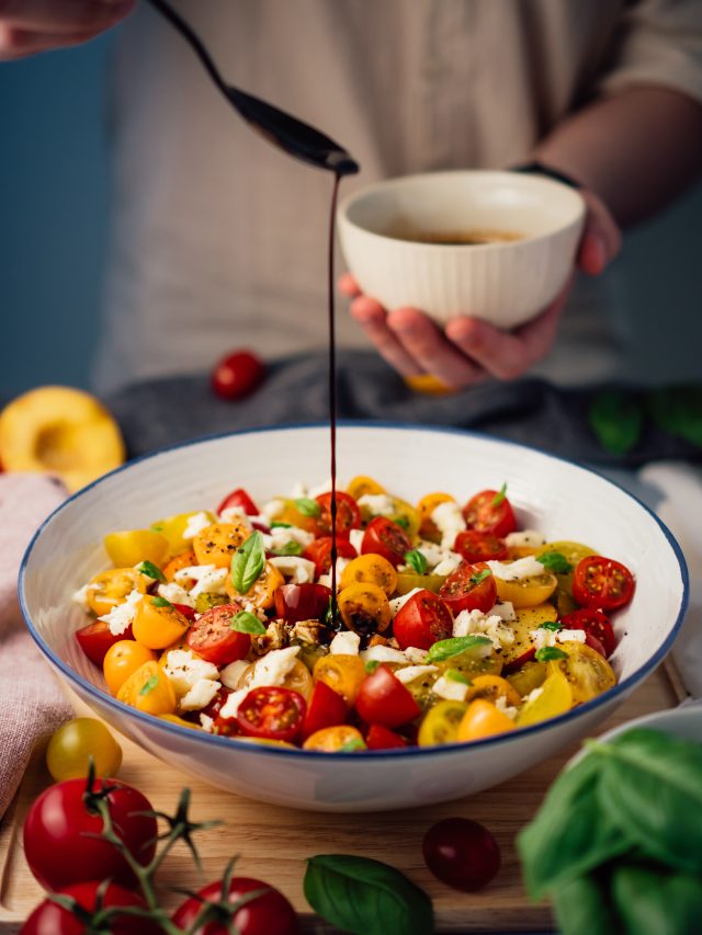 molho simples para salada