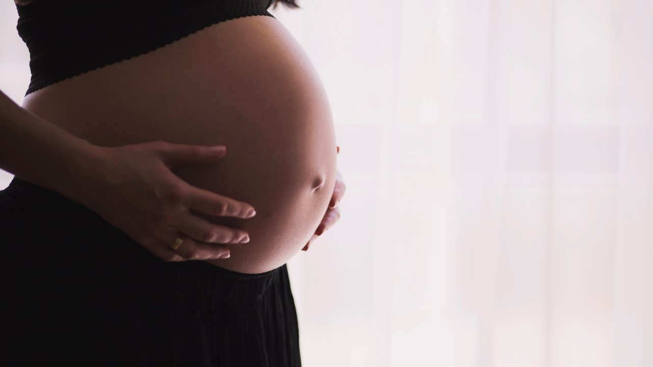 foto de barriga de gestante