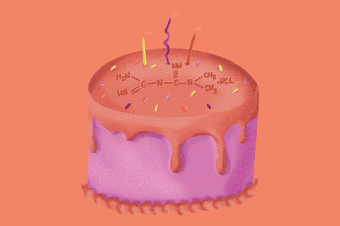 486_radar_passado-100-anos-comprimido-diabetes ilustração de bolo de aniversário
