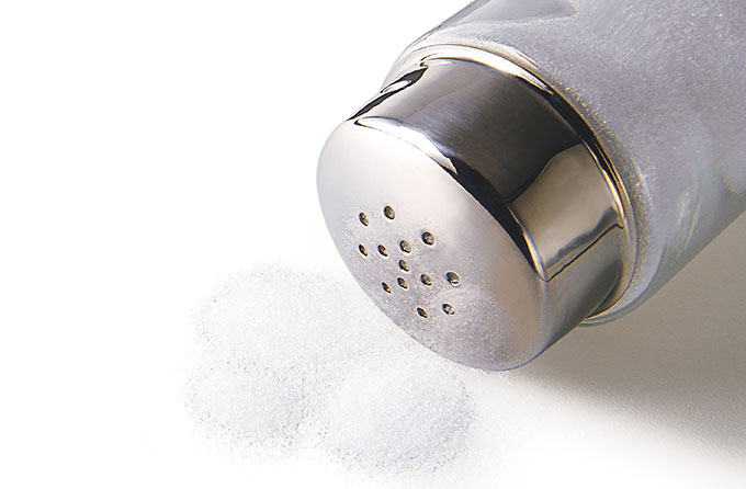 Sal: tem que dosar até se a pressão for normal