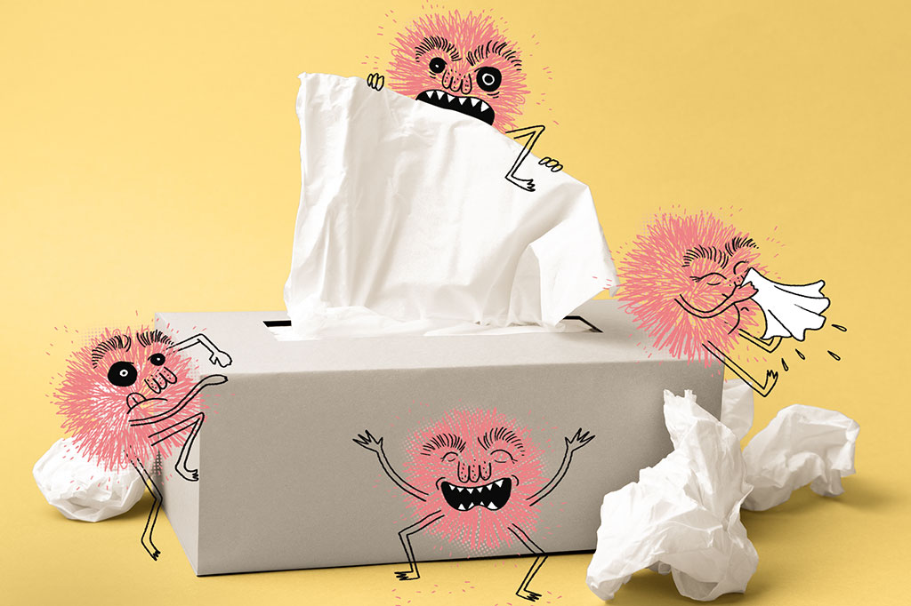 O mundo é dos alérgicos