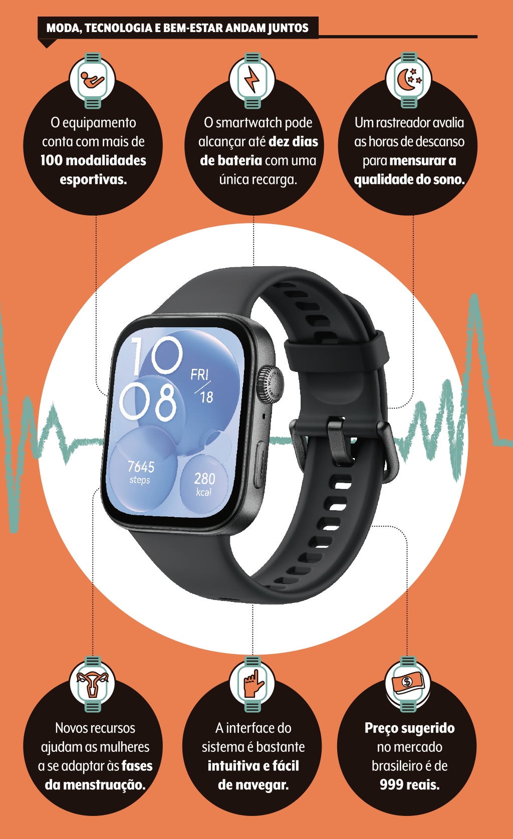 saude-atividade-fisica-fitness-relogio-lancamento-wearables-caracteristicas