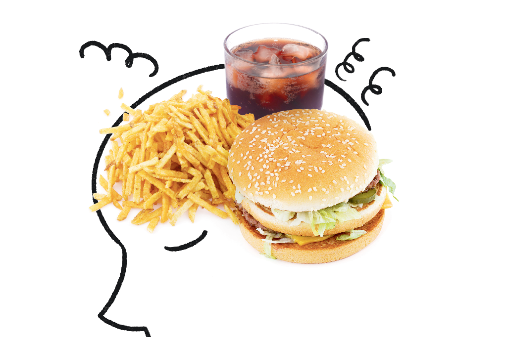 Dieta muito calórica e rica em gorduras pode aumentar risco de demência