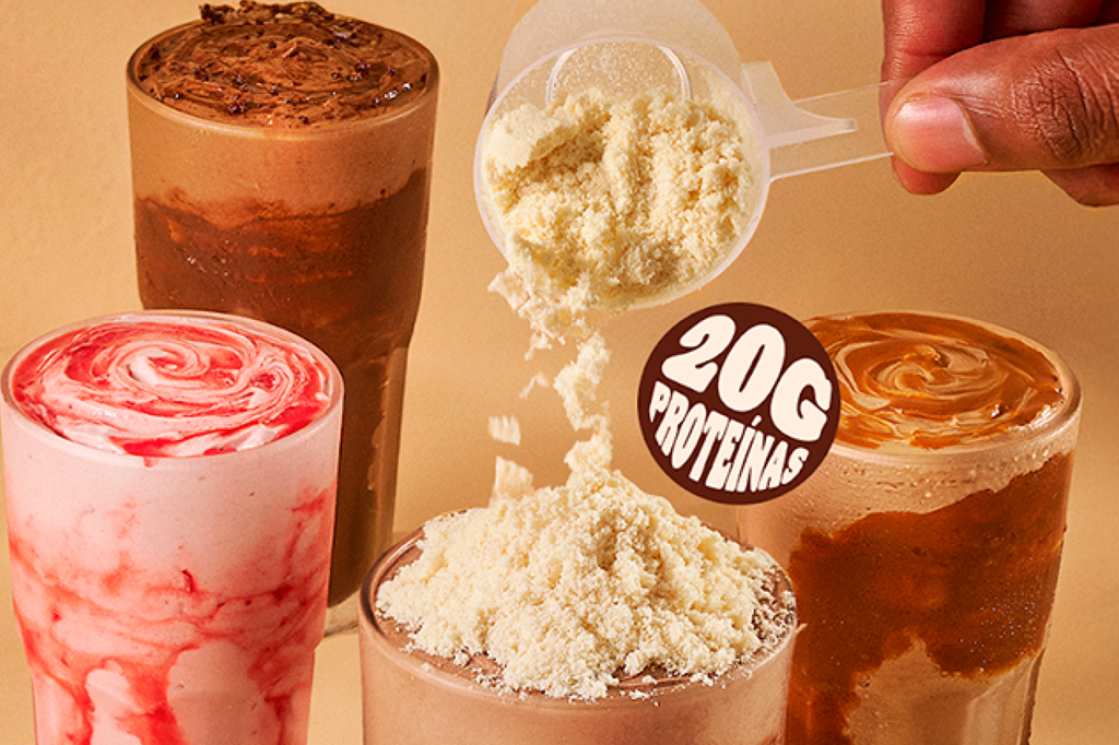 Rede de fast-food lança milk-shake proteico: vale a pena?