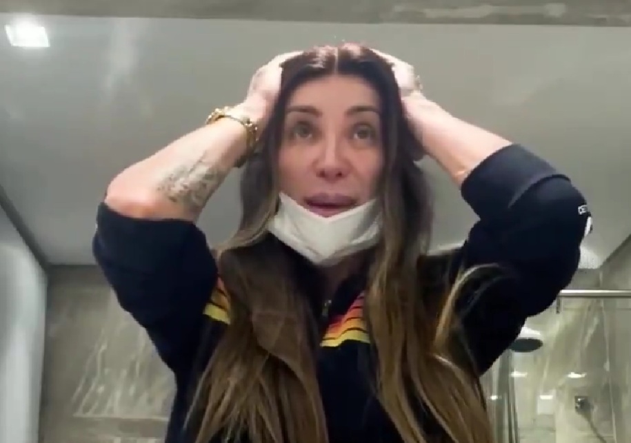 Maya Massafera revela infecção após cirurgia para remover parte da mandíbula