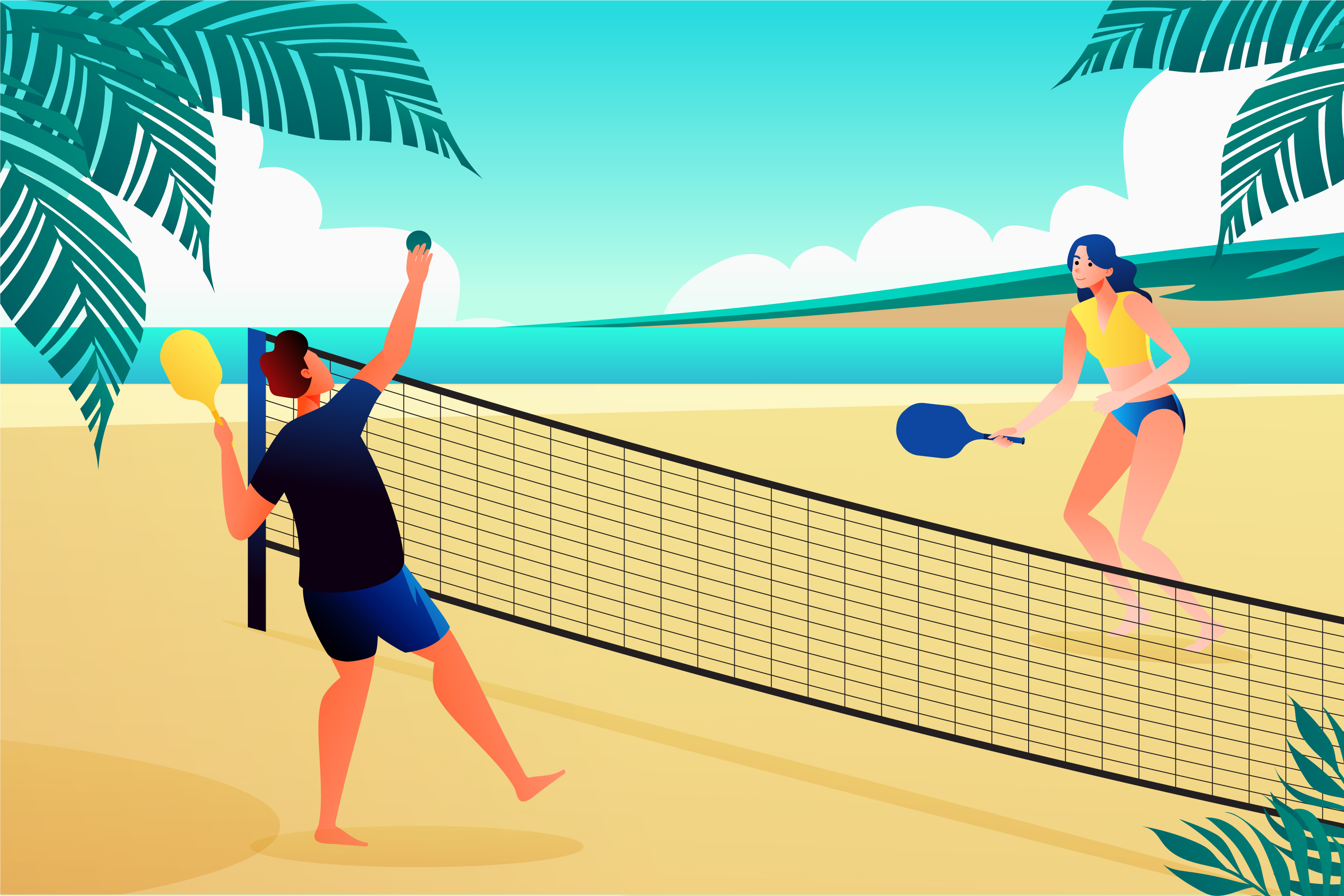 Natação, beach tennis e vôlei: por que o ombro sofre e como evitar lesões